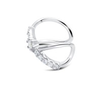 Lovely CZ Crystal Ear Cuff EC-1307